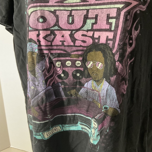 OutKast ATLiens Unisex Black T-Shirt Size Large - Picture 4 of 7